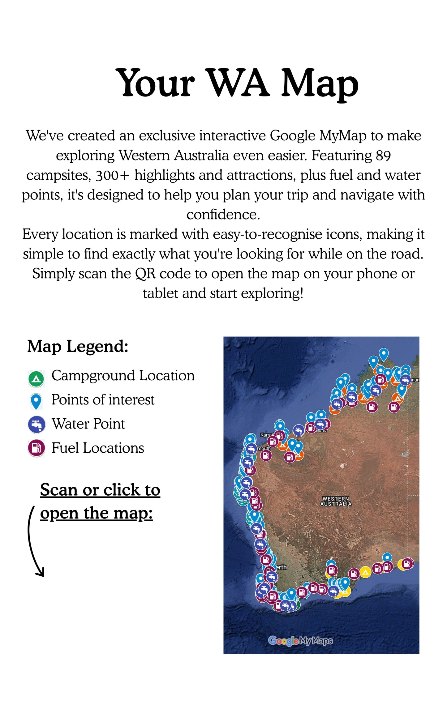 Guide to Road-Tripping Western Australia + Interactive WA MyMap