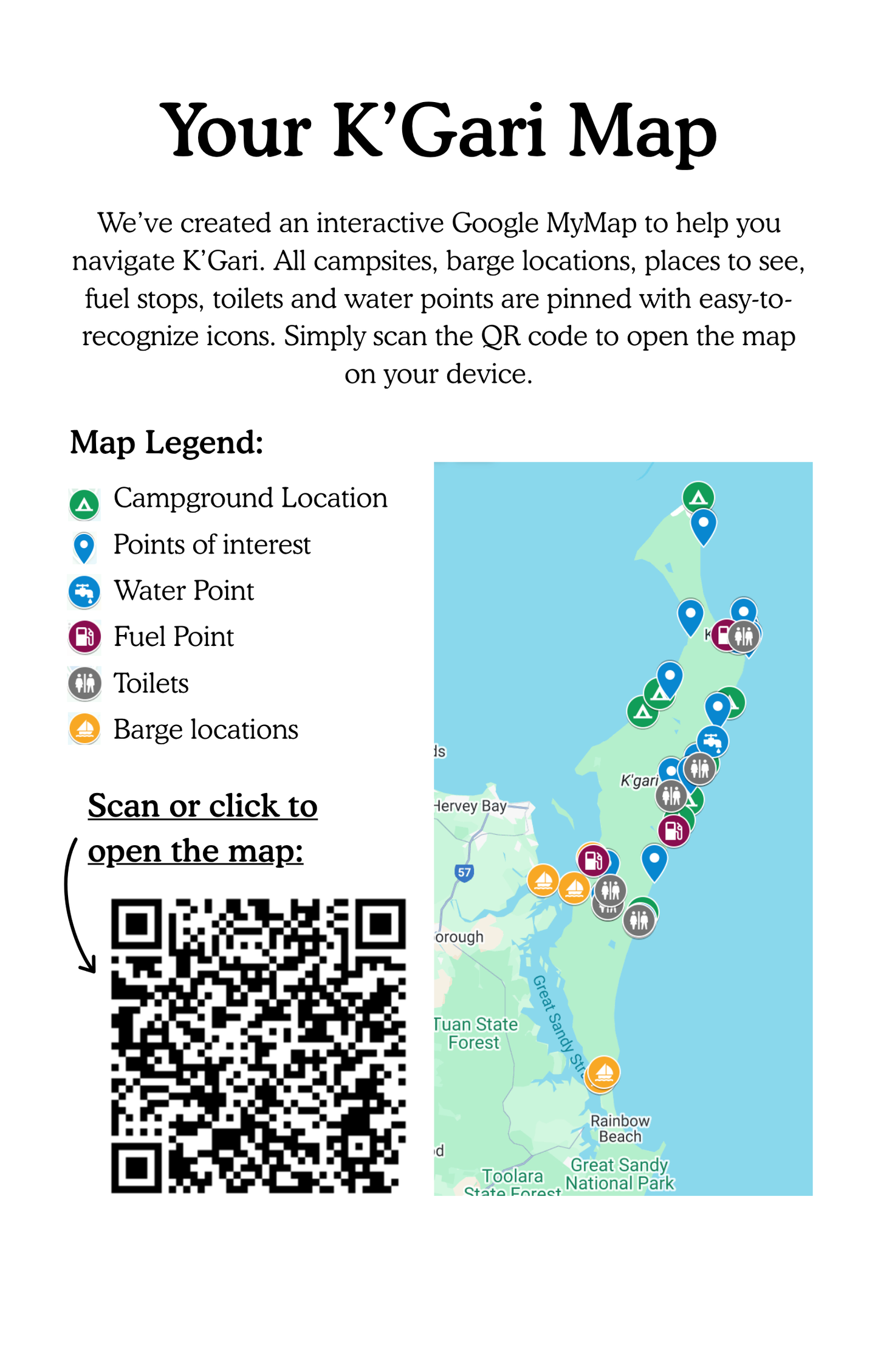 K'Gari (Fraser Island) Camping eGuide